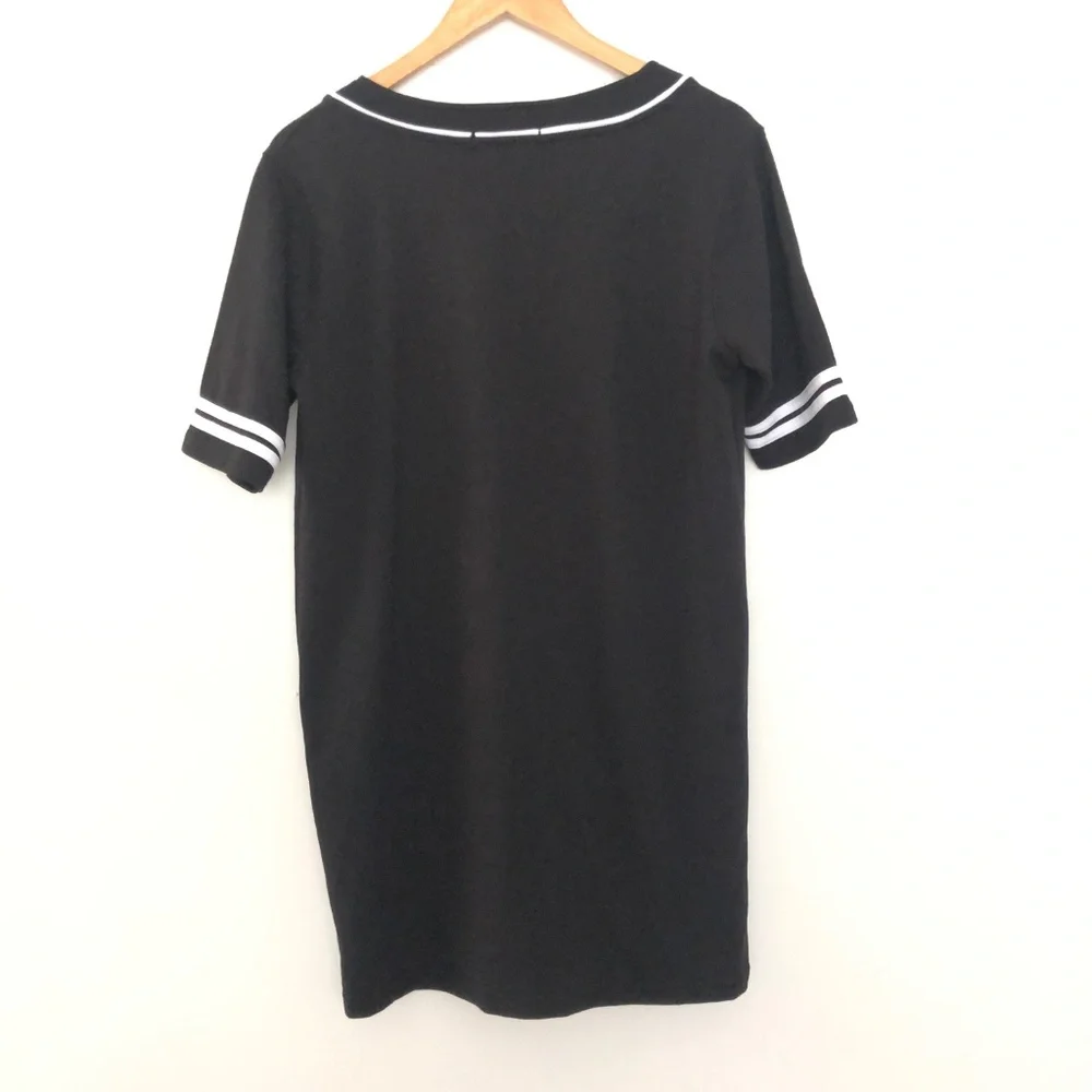 Missguided Binding Oversized Sports Dress Size 2 - Picture 4 of 8